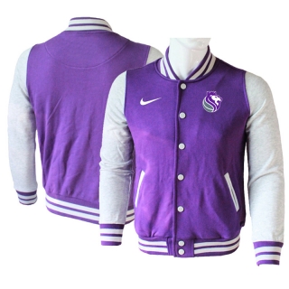 Sacramento Kings NBA Baseball Jacket 122951