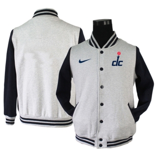 Washington Wizards NBA Baseball Jacket 122956