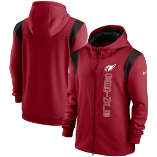 Arizona Cardinals NFL Seattle Seahawks Sideline Team Performance Full-Zip Hoodie 123076
