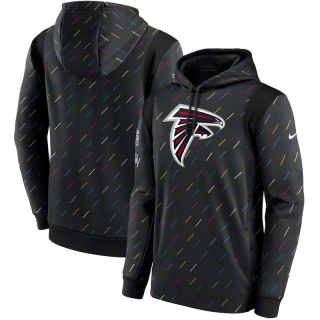 Atlanta Falcons NFL Crucial Catch Therma Pullover Hoodie 123079