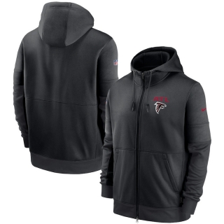 Atlanta Falcons NFL Sideline Impact Lockup Performance Full-Zip Hoodie 123083