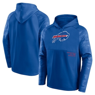 Buffalo Bills NFL Fanatics Shade Defender Raglan Pullover Hoodie 123095