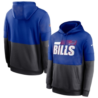 Buffalo Bills NFL Sideline Impact Lockup Performance Pullover Hoodie 123099