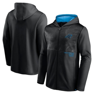 Carolina Panthers NFL Fanatics Defender Full-Zip Hoodie Jacket 123103