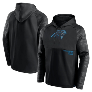 Carolina Panthers NFL Fanatics Shade Defender Raglan Pullover Hoodie 123104
