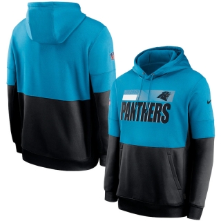 Carolina Panthers NFL Sideline Impact Lockup Performance Pullover Hoodie 123107