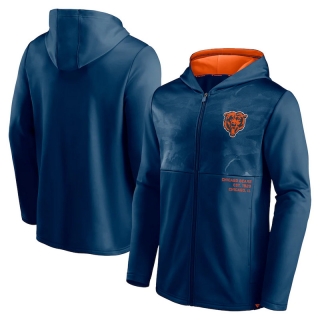 Chicago Bears NFL Fanatics Defender Full-Zip Hoodie Jacket 123111