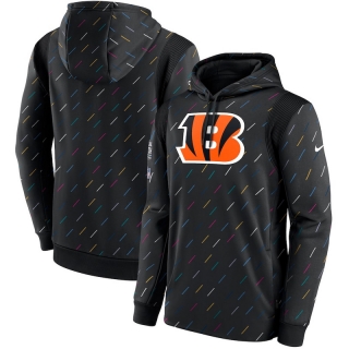 Cincinnati Bengals NFL Crucial Catch Therma Pullover Hoodie 123120