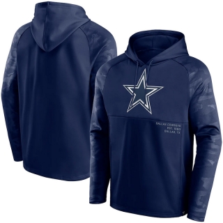 Dallas Cowboys NFL Fanatics Shade Defender Raglan Pullover Hoodie 123138