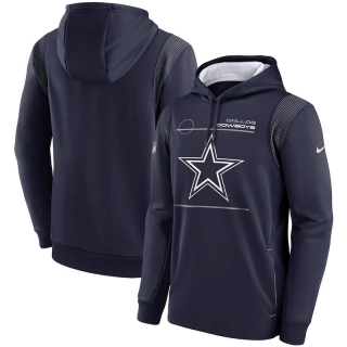 Dallas Cowboys NFL Sideline Logo Performance Pullover Hoodie 123139