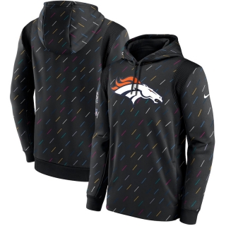 Denver Broncos NFL Crucial Catch Therma Pullover Hoodie 123140