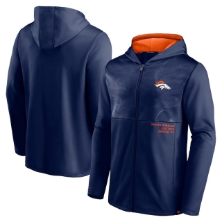 Denver Broncos NFL Fanatics Defender Full-Zip Hoodie Jacket 123141