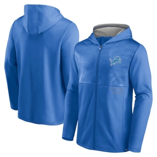 Detroit Lions NFL Fanatics Defender Full-Zip Hoodie Jacket 123149