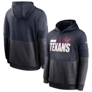 Houston Texans NFL Sideline Impact Lockup Performance Pullover Hoodie 123173