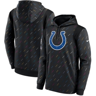 Indianapolis Colts NFL Crucial Catch Therma Pullover Hoodie 123175
