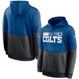 Indianapolis Colts NFL Sideline Impact Lockup Performance Pullover Hoodie 123180
