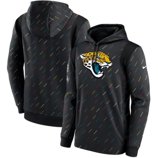 Jacksonville Jaguars NFL Crucial Catch Therma Pullover Hoodie 123183