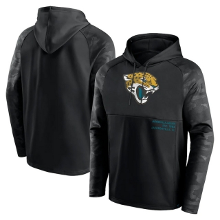 Jacksonville Jaguars NFL Fanatics Shade Defender Raglan Pullover Hoodie 123185