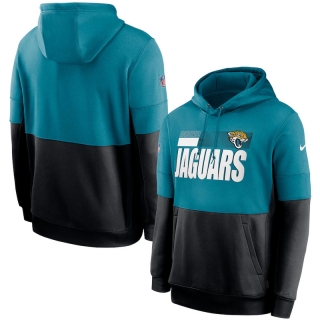 Jacksonville Jaguars NFL Sideline Impact Lockup Performance Pullover Hoodie 123188
