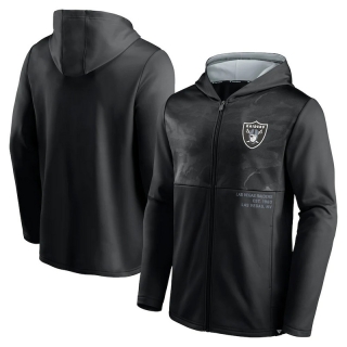 Las Vegas Raiders NFL Fanatics Defender Full-Zip Hoodie Jacket 123203