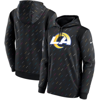 Los Angeles Rams NFL Crucial Catch Therma Pullover Hoodie 123212