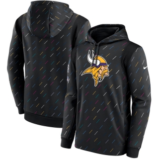 Minnesota Vikings NFL Crucial Catch Therma Pullover Hoodie 123227