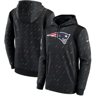 New England Patriots NFL Crucial Catch Therma Pullover Hoodie 123236