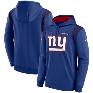 New York Giants NFL Sideline Logo Performance Pullover Hoodie 123262