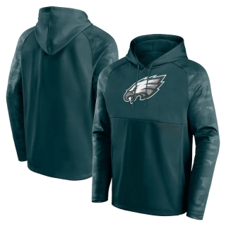 Philadelphia Eagles NFL Fanatics Shade Defender Raglan Pullover Hoodie 123274
