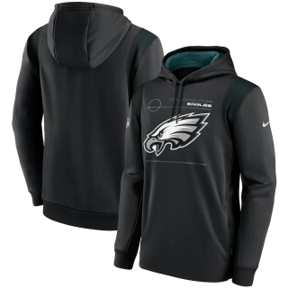 Philadelphia Eagles NFL Sideline Logo Performance Pullover Hoodie 123278