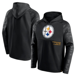 Pittsburgh Steelers NFL Fanatics Shade Defender Raglan Pullover Hoodie 123282