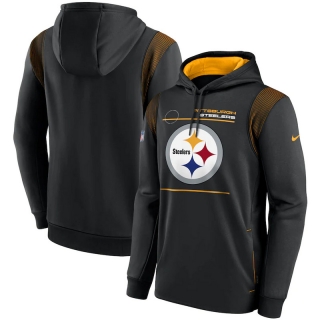 Pittsburgh Steelers NFL Sideline Logo Performance Pullover Hoodie 123287