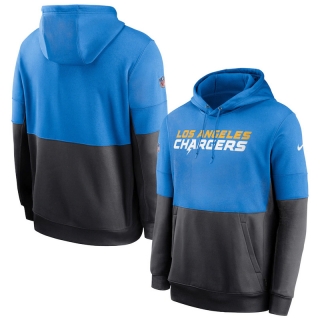 San Diego Chargers NFL Sideline Impact Lockup Performance Pullover Hoodie 123294