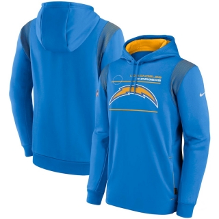 San Diego Chargers NFL Sideline Logo Performance Pullover Hoodie 123295