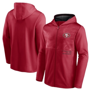 San Francisco 49ers NFL Fanatics Defender Full-Zip Hoodie Jacket 123298