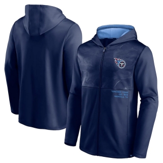 Tennessee Titans NFL Fanatics Defender Full-Zip Hoodie Jacket 123323