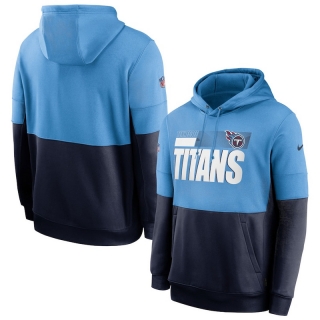 Tennessee Titans NFL Sideline Impact Lockup Performance Pullover Hoodie 123327