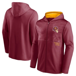 Washington Redskins NFL Fanatics Defender Full-Zip Hoodie Jacket 123330