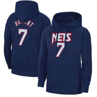 Brooklyn Nets Durant 7# NBA 2021-22 City Edition Name & Number Pullover Hoodie 123337