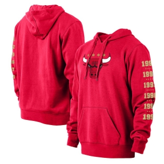 Chicago Bulls NBA 2021-22 City Edition Big & Tall Pullover Hoodie 123345