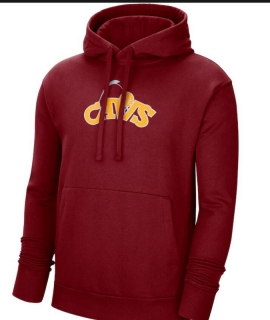 Cleveland Cavaliers NBA 2021-22 City Edition Essential Logo Pullover Hoodie 123348