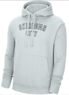 Oklahoma City Thunder NBA 2021-22 City Edition Essential Logo Pullover Hoodie 123386