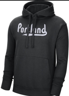 Portland Trail Blazers NBA 2021-22 City Edition Essential Logo Pullover Hoodie 123394
