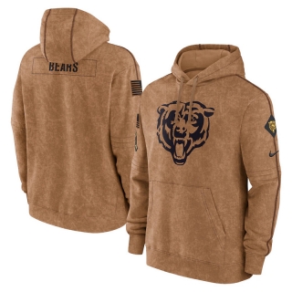 Chicago Bears NFL Salute To Service Mens Hoodie 123413