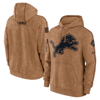 Detroit Lions NFL Salute To Service Mens Hoodie 123424