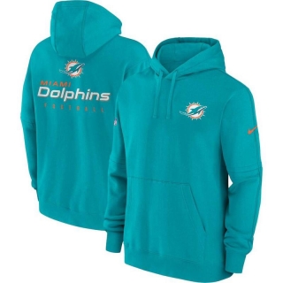 Miami Dolphins NFL Sideline Mens Hoodie 123443