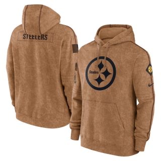 Pittsburgh Steelers NFL Salute To Service Mens Hoodie 123456