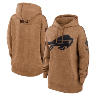 Buffalo Bills NFL 2023 Salute to Service Womens Hoodie 123476