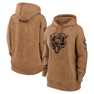 Chicago Bears NFL 2023 Salute to Service Womens Hoodie 123480