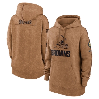 Cleveland Browns NFL 2023 Salute to Service Womens Hoodie 123484